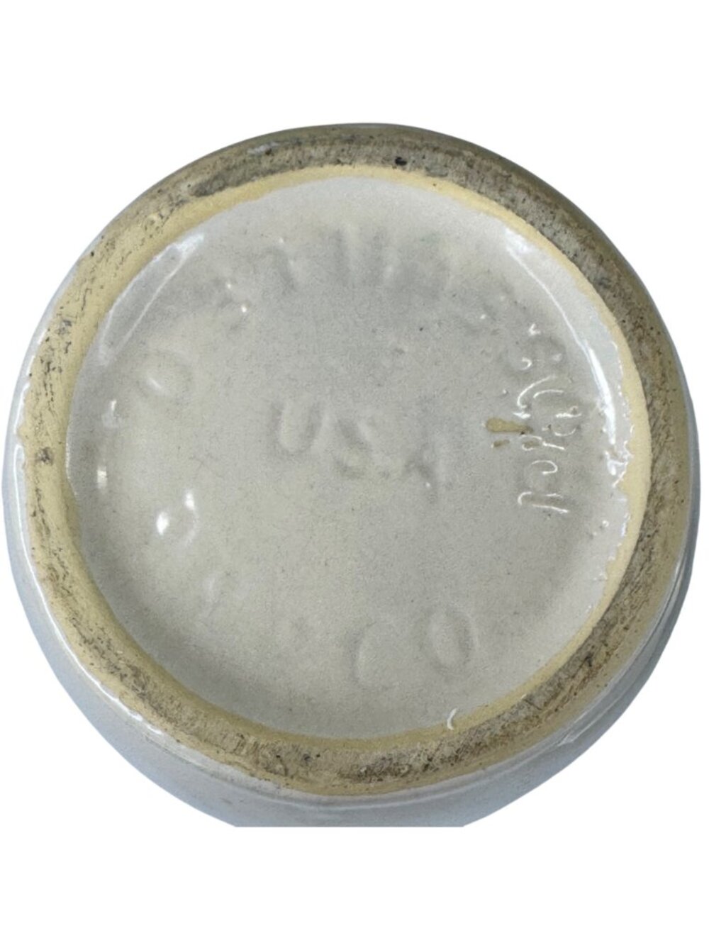 Roseville RRP Co USA Ceramic Pitcher Stoneware Brown Glaze 6" Tall Rustic - Picture 7 of 10